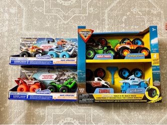 Monster jam/Monster truck set (rare)