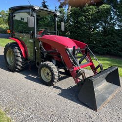 2019 Yanmar YT235 Tractor 35HP - Full Cab - Heat/AC - 354 Hours