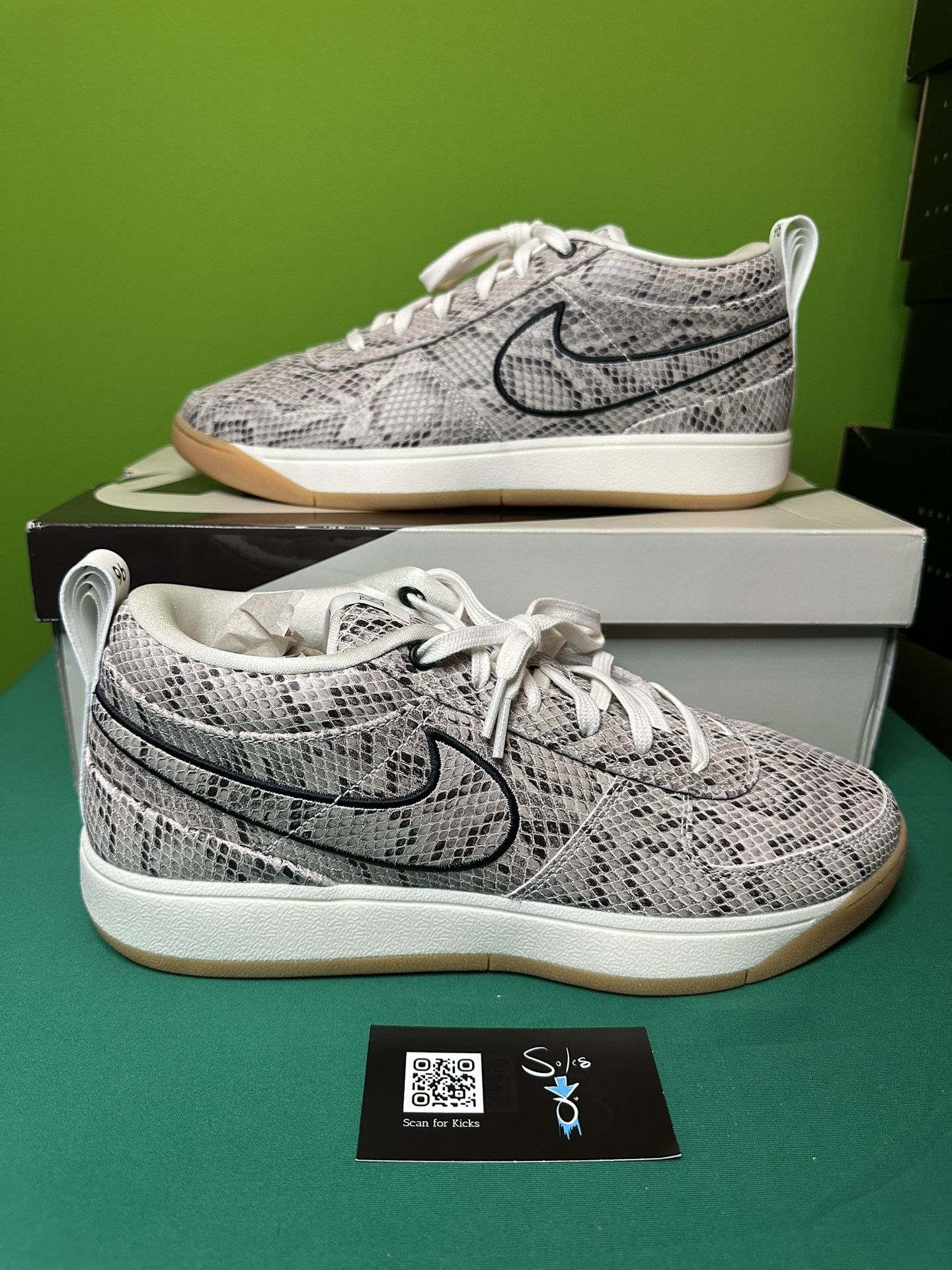 Nike Book 1 “Python” NEW Size 12 OG ALL HJ5352-100