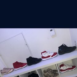 Jordan 11s Steal ! Cherry Reds , Cap & Gown, Win Like 96, GAMMA, Rose Gold 