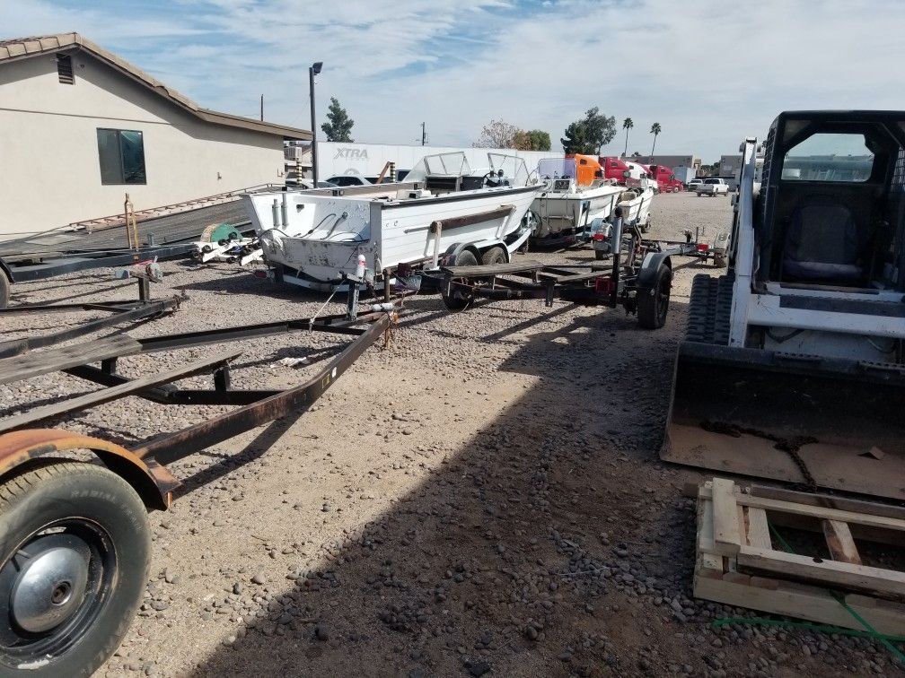 Boat trailers, update NO titles right now, but if you are intersted