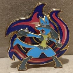 Pokemon Official Pin Lucario Enamel Pin