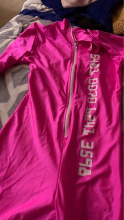 pink medium jump suite