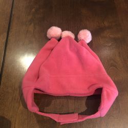 KIDS WINTER HAT AGE 18-24 MONTHS PINK