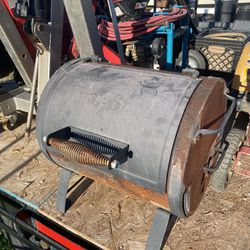 Char Broil BBQ Charcoal Grill Burner Cooker Barrel Metal Cylinder 