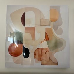 High gloss abstract art