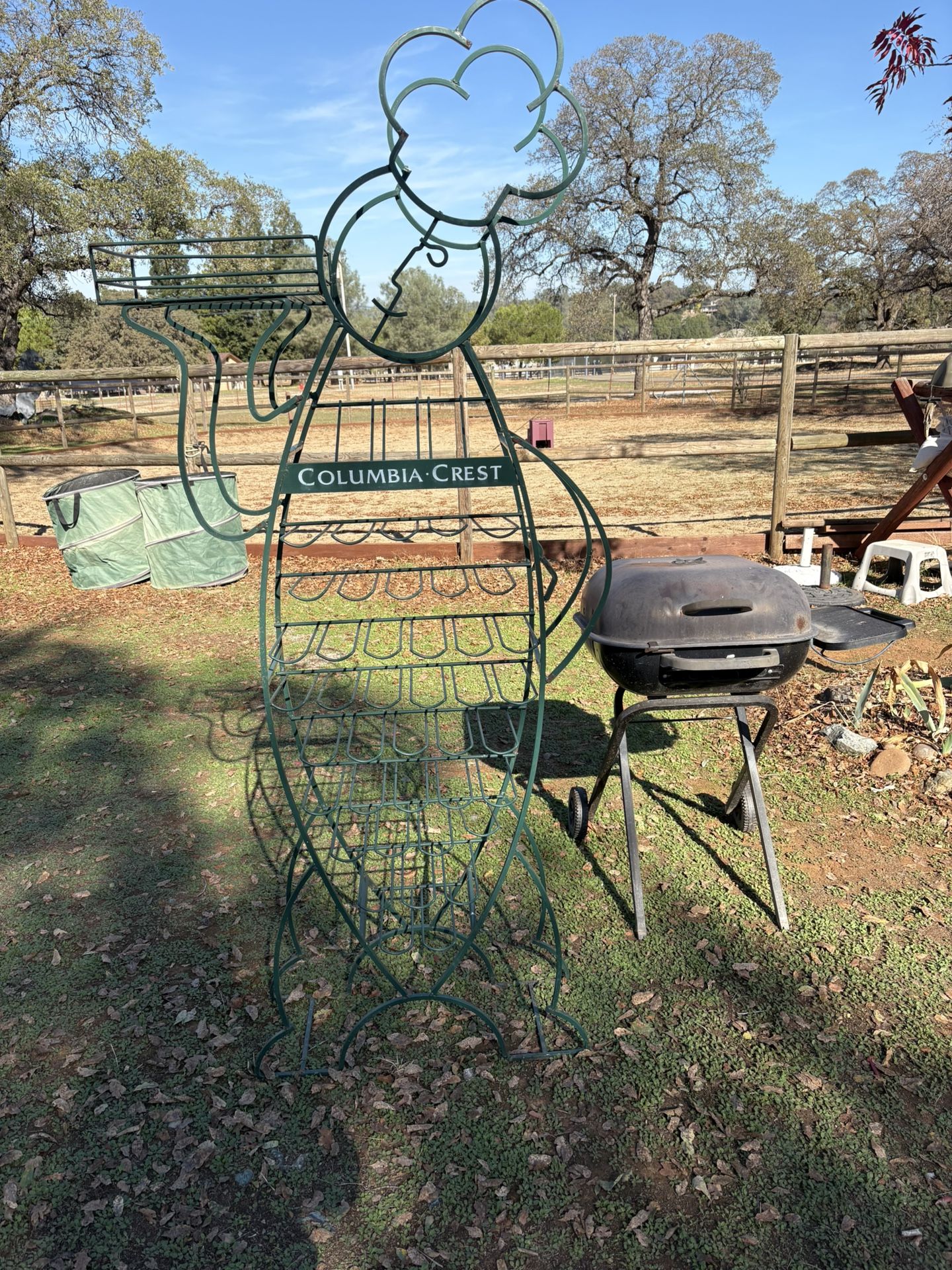 Tall Italian Style Wine Rack