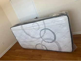 Twin mattress.