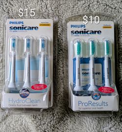 2 PHILLIPS Sonicare replacement brush heads