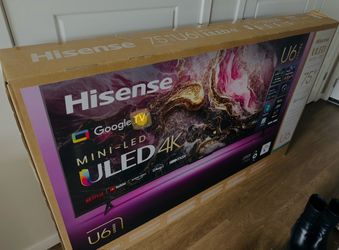 Hisense ULED 4k 75”