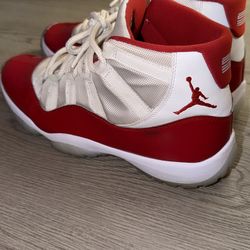 Jordan 11s red