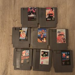 Original Nintendo box games