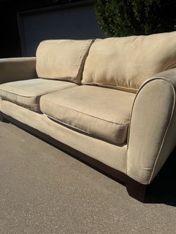 Beige couch - delivery available