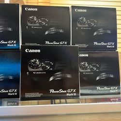 Canon Powershot G7X Mark III. Black 