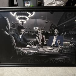 Royal Flush Art Frame 