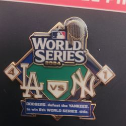 Dodgers Vs Yankees World Series Pins