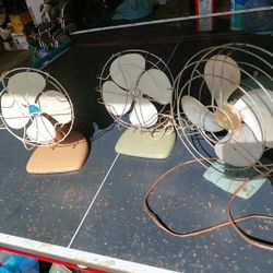 Vintage Table Top Fans