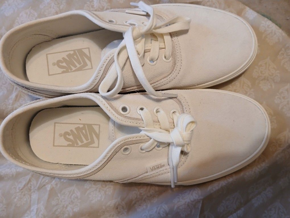 Vans Authentic WHITE Silver