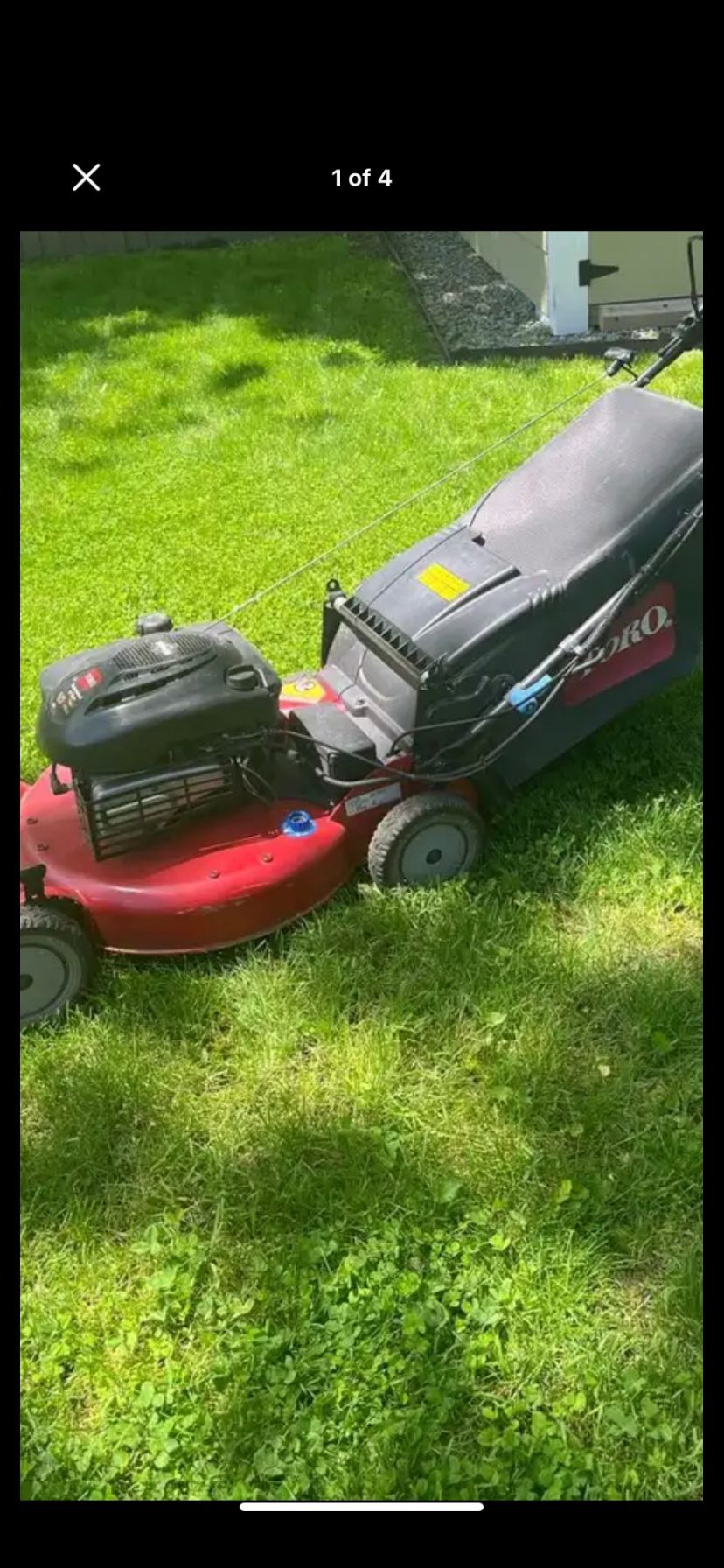 Toro SR 4 Super Recycler Self Propelled Lawn Mower Electric Key Start Or Pull Start