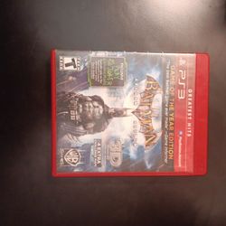 Batman Arkham Asylum Ps3 Game 