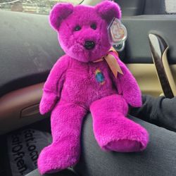 Millennium Beanie Baby Purple Rare 1999