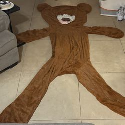 Unstuffed Plush Teddy Bear