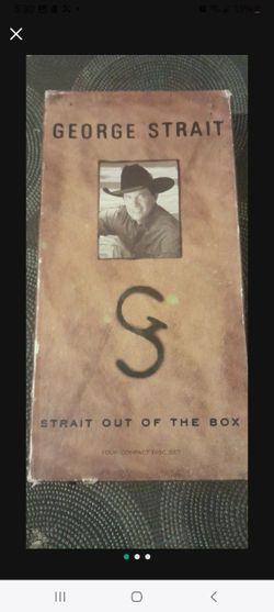 George Straight " Straight Out Of The Box" Box Set