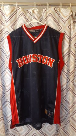 Men's XL AUTH LM USA HOUSTON BASKETBALL JERSEY #11