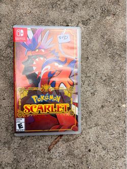 Pokémon Scarlet Nintendo switch