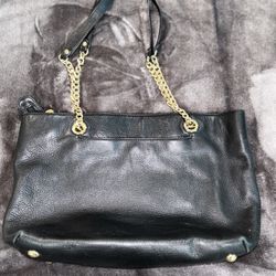 Michael Kors Black Leather Purse 👜