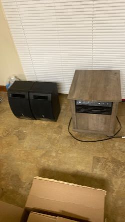 Bose speakers and heater