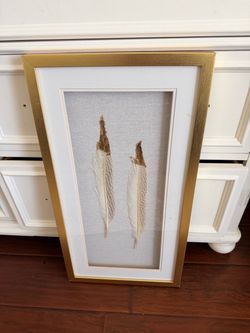 Gold wall decor