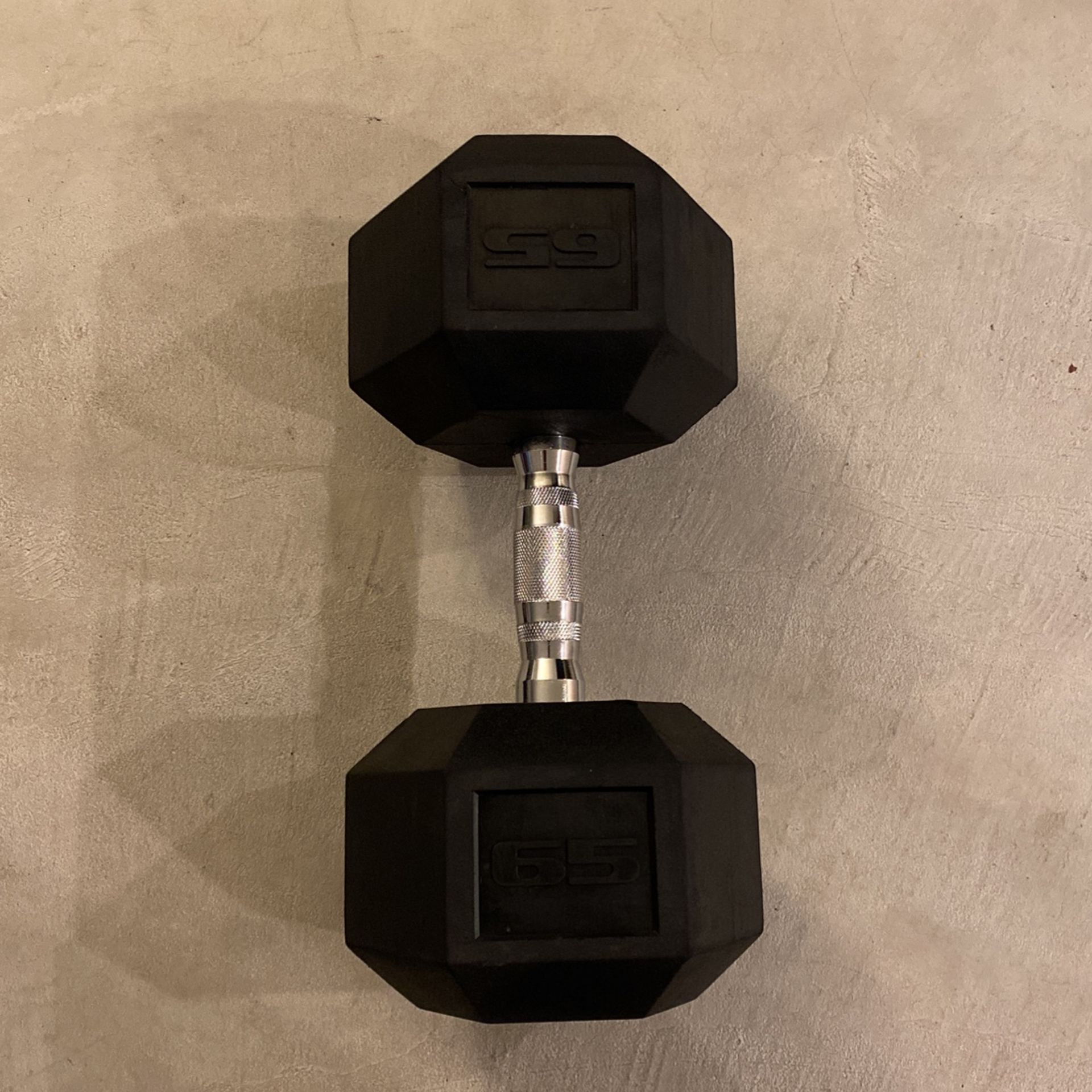 65 LB Single Dumbbell