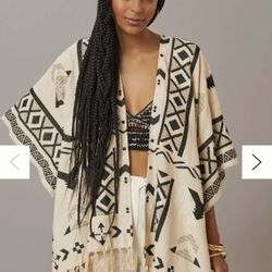 Anthropologie Kimono New Never Used With Tag