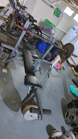Weight Bench W Weight