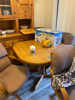 Table and chairs