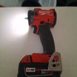 3/8 Compact Impact Wrench With 4 Settings With No Battery In Good Condition 