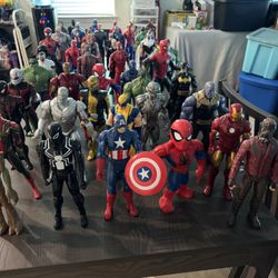 Big Lot Of Marvel Figures 