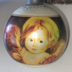 1974 Hallmark Angel Ornament Bible Verse Luke