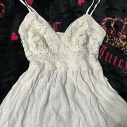 Babydoll white top