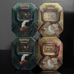 Pokemon Triple Whammy Tins