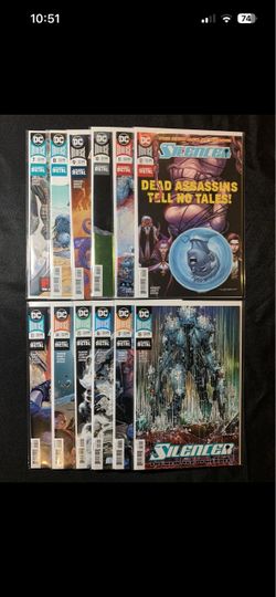 DC Silencer 2018 #7-18 NM/VF Dark Nights Metal Aftermath 1st App Of Smoke