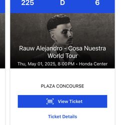2 Rauw Alejandro Tickets