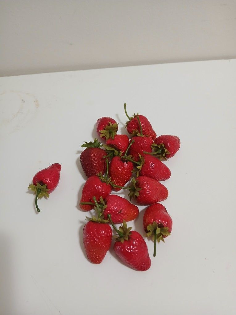 Plastic Strawberries