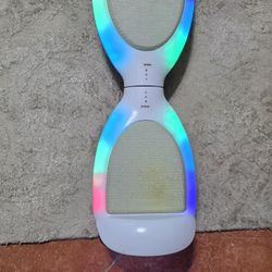 HOVERBOARD BLANCO TRANPARENTE CON LUZ 