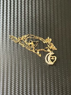 Gold Heart Necklace
