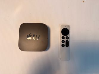 Apple TV 4K 32GB A1842 + Aluminum Siri Remote - Updated & Tested