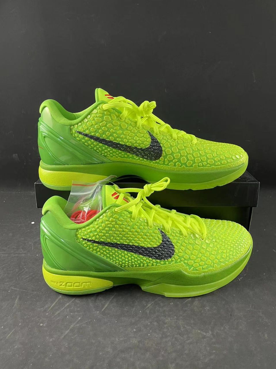 Kobe 6 Proto Grinch Size 11
