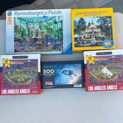 500 Piece Jigsaw puzzles