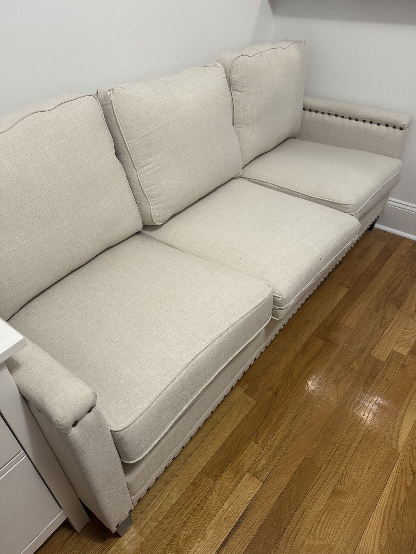 Cream Couch / sofa